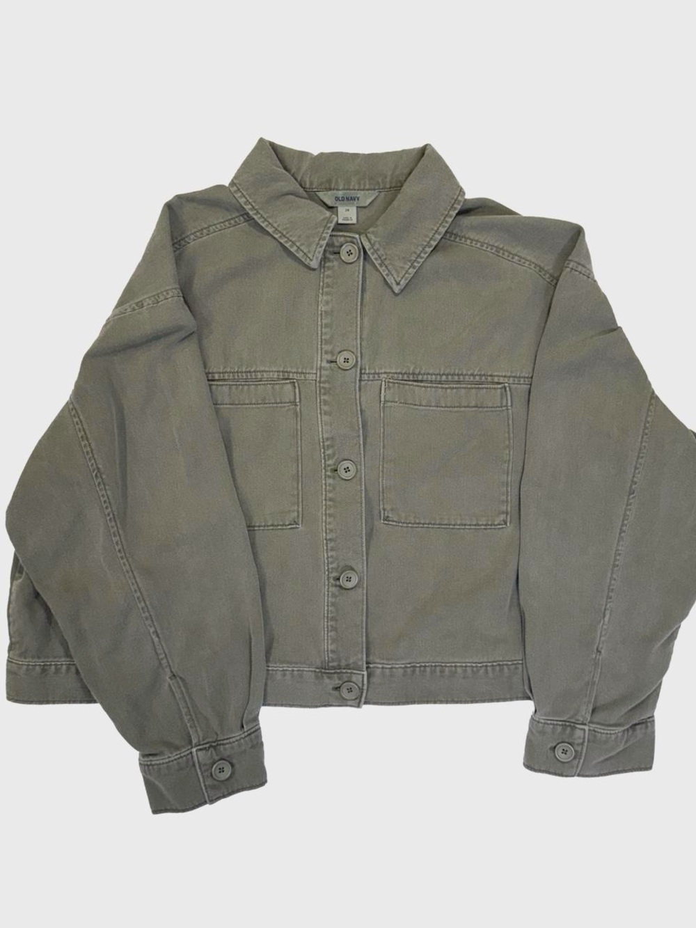 Old Navy Cropped Utility Jacket